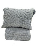 COMFORT YORGAN SETİ ÇİFT KİŞİLİK LISSOME GRİ