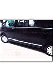 Vw T6 Transporter Uyumlu Krom Yan Kapı Çıtası 5 Parça 2015 Ve Üzeri Paslanmaz Çelik Kısa Şase