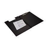 Elitstore Kapaklı Sekreterlik A4, Siyah