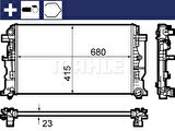 Vag Motor Su Radyatoru (688x388x26) Crafter 06> Sprinter 06> - Mahle Cr 1710 000s