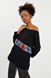 PAYETLİ SWEATSHIRT 