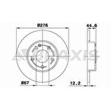 Mercedes Fren Diski On A-Class W169 04>12 - Braxıs Ae0171