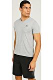 LUMBERJACK 101497401  M-CT106 BSC V NK T-SH 4FX T-SHİRT