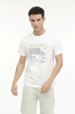 ML JERRY 11URB1015 4FX KIRIK BEYAZ Erkek Kısa Kol T-Shirt 101571166