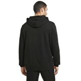 Puma Essential Big Logo Hoodie Erkek Siyah Günlük Stil Sweatshirt 58668801
