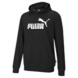 Puma Essential Big Logo Hoodie Erkek Siyah Günlük Stil Sweatshirt 58668801