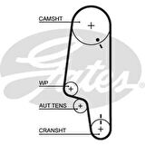 Vag Eksantrık Kayısı (137x190) 137 Dis Vw Polo Polo Classıc Caddy II Golf III İbiza III 1,6 94 99 Ct847 - Gates 5428xs