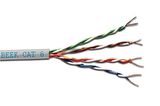 Beek BC-500-UU6-HF 500 Mt CAT6 U-UTP Lszh AWG23 Gri Data Kablosu