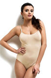 Kadın Ten İp Askılı Kancalı Çıtçıtlı Body ELF568BER2081B82