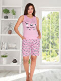 Berland 3262 Kadın Yazlık Modal Şort Pijama Takım