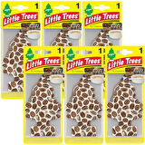 Car Freshner Asma Koku 6'lı Kahve