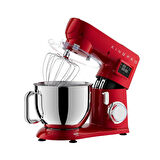 KINGPRO KSM4001 Damboo Mutfak Şefi Kırmızı