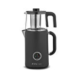 Kcm387 Çaystar Dijital Çay Makinesi-Siyah