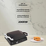 K462S Grİll Master Siyah Izgara Ve Tost Makinesi
