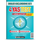 Dikkati Güçlendirme Seti 4 Yaş + Görsel Dikkat Testi