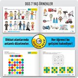 Dikkati Güçlendirme Seti 7 Yaş + Görsel Dikkat Testi