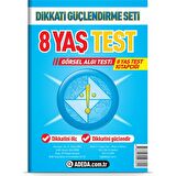 Dikkati Güçlendirme Seti 8 Yaş + Görsel Dikkat Testi