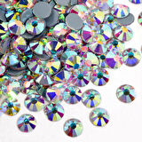 Gymo Premium Ütü İle Yapışan (Hotfix) Kristal Taş SS16 (3.8-4mm) Crystal AB (720 Ad)