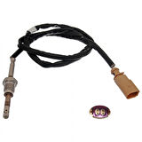 Vag Eksoz Sicaklık Sensoru (turuncu Soket) Golf V VI Jetta Passat Tiguan Scirocco A3 Leon Toledo Superb - Febi 49305