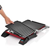 Sinbo SSM-2529 Izgara & Tost Makinesi Kırmızı