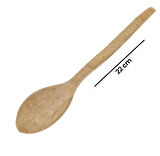 Taboo TAB-1169 Ahşap Salça Kaşık 22cm %100 doğal 1adet