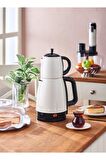 Sinbo STM-5832 1600 W Porselen Demlikli Çelik 1.7 lt Elektrikli Çay Makinesi 