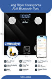 Sinbo SBS 4466 Yağ Ölçer Fonksiyonlu Akıllı Bluetooth Tartı