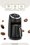 SCM-2978 Türk Kahve Makinesi Krom