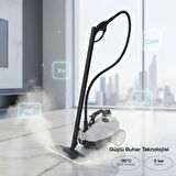 Sinbo 2000W 5 Bar Yüksek Basınçlı 2 Litre 15 Başlıklı 110°C Profesyonel Buharlı Temizleyici SSC-6428