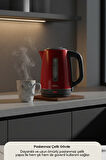 Sinbo Inox Su Isıtıcı Kettle  Paslanmaz Çelik SK-8031 Kırmızı