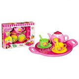 Dede Candy & Ken Tepsili Çay Set