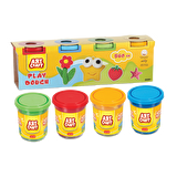 Dede 4lü Oyun Hamuru Seti / 560gr