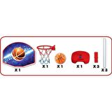 Dede 3407 Ayaklı Basketbol Potası