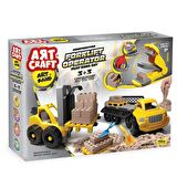 Art Craft Forklift Operatör İnşaat Kum Seti 750 Gr.