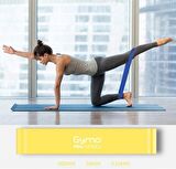 Gymo Direnç Bandı Fitness Pilates Esnetme Lastiği Hafif Direnç
