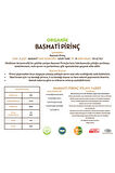 Organik Basmati Pirinç - 5 Kilo