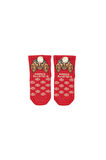 Christmas New Hopes Kız Bebek Çorap Kırmızı
