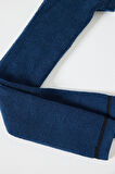 İçi Havlu Çocuk Tayt Lacivert