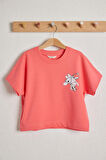 Fun Giraffe Kız Çocuk T-shirt Pembe