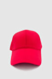 Basic Ayarlanabilir Unisex Spor, Günlük ve Outdoor Şapka / Kep Kırmızı