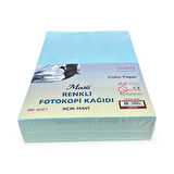 Masis A4 Renkli Fotokopi Kağıdı 500 lü Açık Mavi