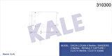 Fiat Klima Radyatoru (kondanser) A14xer Z12xep A12xer Z14xep B12xel B14xel Corsa D Corsa E Grande Punto E - Kale 010abc080