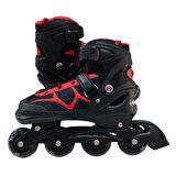 Cool Wheels 2in1 Ayarlanabilir Işıklı Kırmızı Paten (38-41)