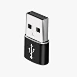 Petinka Dönüştürücü Adaptör USB 'den TYPE-C 'ye Veri Aktarımı Sağlayıcı Şarj Data Çevirici