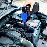 Huni Plastik Katlanabilir Geniş Ağız Araba ve Motorsikletler için Kolay Temizlenen Motor Yağ Hunisi