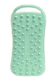 Vücut Fırçası Ergonomik Peeling Masaj Etkili Taşınabilir Askılı Yumuşak Silikon Banyo Vücut Fırçası 