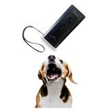 Köpek Uzaklaştırıcı Taşınabilir Uzun Menzilli Ultrasonik Çift İşlevli Köpek Kaçırıcı Eğitici Cihaz