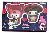 2 li Kuromi Figür Seti Oynar Başlı 10 cm Boyunda