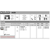 Vag Piston Segman Std 81,01 MM A3 Q3 Tt Leon Octavıa CC Golf VII Scirocco Sharan Kodıaq Passat Tiguan 2. - Yenmak 31-30067-000