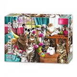 Hayvanlar 1000 Parça Yetişkin Puzzle